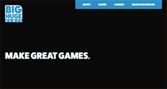Desktop Screenshot of bighugegames.com